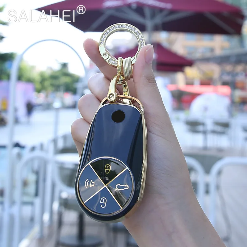 Car TPU Shell Smart Key Case Protection Cover Accessory For NIO ES6 2019 ES8 2018 High Quality Auto Keychain Decoration Styling
Car TPU Shell Smart Key Case Protection Cover Accessory For NIO ES6 2019 ES8 2018 High Quality Auto Keychain Decoration Styling