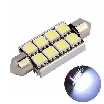 Double Tip LED Car Light 5050 41mm 8 Led Car Interior Lamp Anti-Alarm Reading Decoding Lamp Decoding Light
Double Tip LED Car Light 5050 41mm 8 Led Car Interior Lamp Anti-Alarm Reading Decoding Lamp Decoding Light