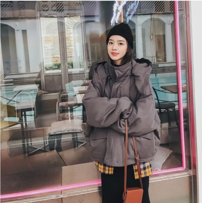 Coat Winter 2018 New Style Students INS Cotton Coat Short Women's BF Hong Kong Style Small Cotton-Padded Jacket Workwear Loose-F
Coat Winter 2018 New Style Students INS Cotton Coat Short Women's BF Hong Kong Style Small Cotton-Padded Jacket Workwear Loose-F