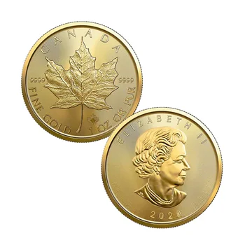 2020 Canada 20 Dollars Gold Coins Canadian Maple Leaf Commonwealth Queen Coin Commemorative Copy Coin Gift Token Drop shipping
2020 Canada 20 Dollars Gold Coins Canadian Maple Leaf Commonwealth Queen Coin Commemorative Copy Coin Gift Token Drop shipping
