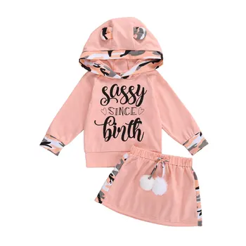 Fashion Autumn Infant Baby Girl Clothes 2Pcs Long Sleeve Little Sisters Letter Hoodie Pullover Top+Skirt Outfit
Fashion Autumn Infant Baby Girl Clothes 2Pcs Long Sleeve Little Sisters Letter Hoodie Pullover Top+Skirt Outfit