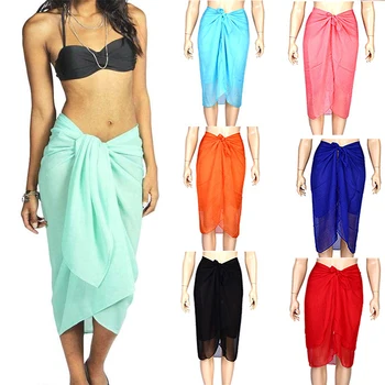 Beach Dress Practical Portable 6 Color Chiffon Bikini Cover Up Female Clothes Scarf Home Decor Durable Beach Towel
Beach Dress Practical Portable 6 Color Chiffon Bikini Cover Up Female Clothes Scarf Home Decor Durable Beach Towel