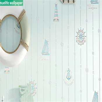 Children's room non-woven cartoon wallpaper boy girl bedroom dormitory kindergarten blue nautical creative pattern wallpaper
Children's room non-woven cartoon wallpaper boy girl bedroom dormitory kindergarten blue nautical creative pattern wallpaper