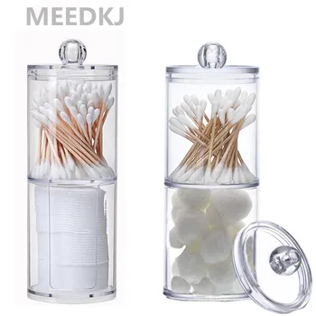 1sets Acrylic multifunctional round receive box jewelry box new cosmetic make-up cotton swabs transparent container
1sets Acrylic multifunctional round receive box jewelry box new cosmetic make-up cotton swabs transparent container