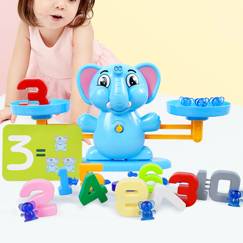Home Toddler Early Learning Children Smooth Gift Desktop Number Scale Toy Teaching Portable Math Games Balancing PVC
Home Toddler Early Learning Children Smooth Gift Desktop Number Scale Toy Teaching Portable Math Games Balancing PVC