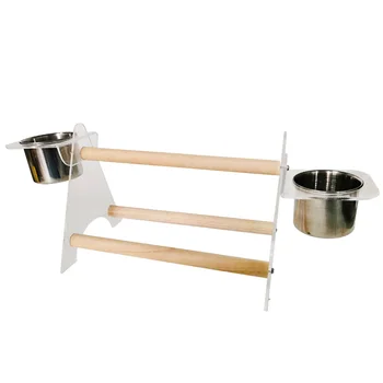 With Feeders Dual Seed Cups Wooden Perch Parrot Playstand Triangular Rack Easy Clean Playpen Practical Toy Ladder Bird Training
With Feeders Dual Seed Cups Wooden Perch Parrot Playstand Triangular Rack Easy Clean Playpen Practical Toy Ladder Bird Training