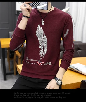 CO 2019 men long sleeve printed fleece New age season round collar fleece youth trend
CO 2019 men long sleeve printed fleece New age season round collar fleece youth trend