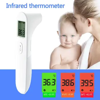 IR Infrared Digital Forehead Thermometer Non-Contact Baby/Adult Body Thermometer baby family fever termometro infrarojo 
IR Infrared Digital Forehead Thermometer Non-Contact Baby/Adult Body Thermometer baby family fever termometro infrarojo