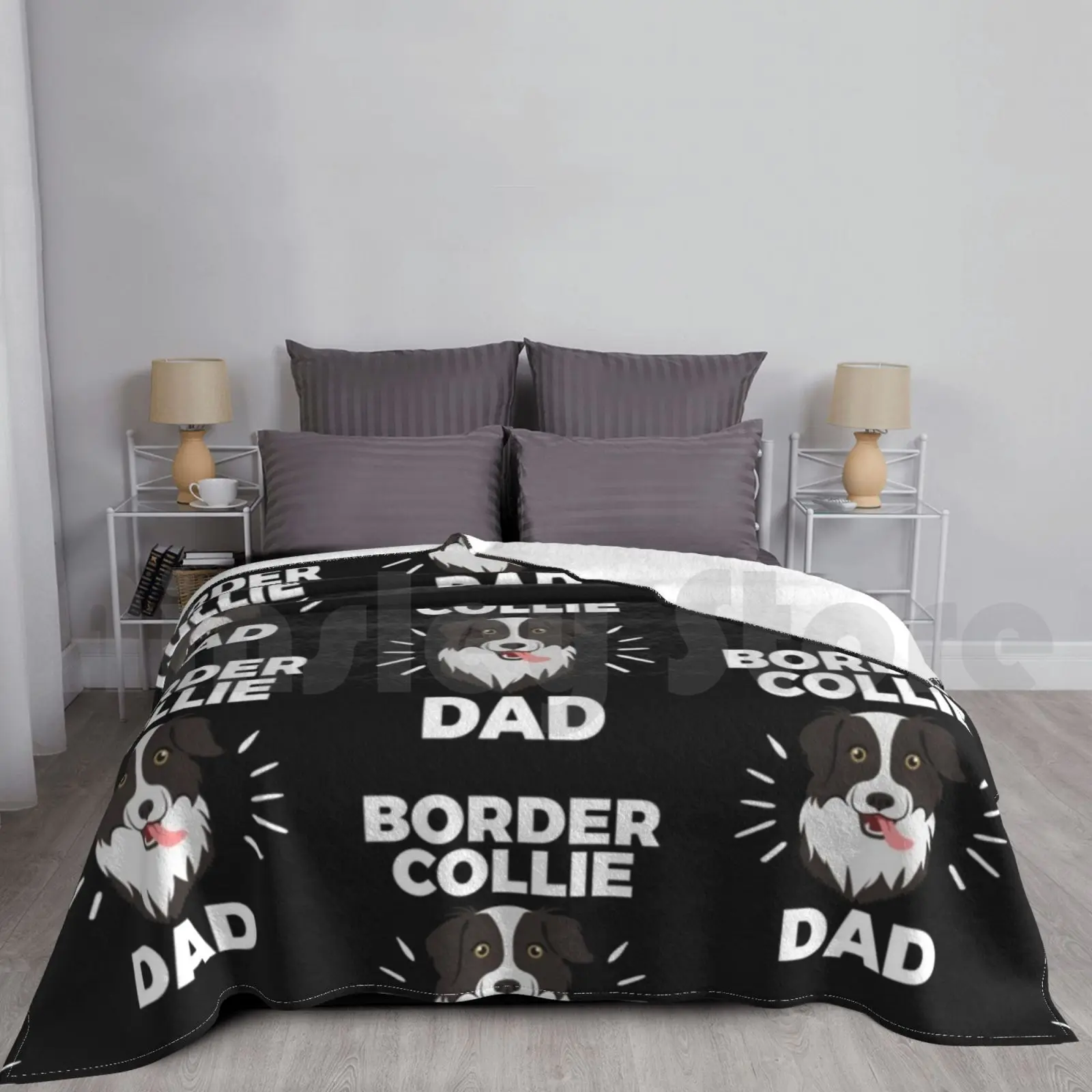 Border Collie Dad-For Men And Boys Who Are Border Collie Dog Owners Blanket For Sofa Bed Travel Dad Owner
Border Collie Dad-For Men And Boys Who Are Border Collie Dog Owners Blanket For Sofa Bed Travel Dad Owner