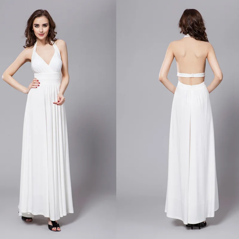 Beautifly New Products Elasticity Viscose Sexy V-neck Halter Long Backless Banquet Evening Dress Debutante Annual General Meetin
Beautifly New Products Elasticity Viscose Sexy V-neck Halter Long Backless Banquet Evening Dress Debutante Annual General Meetin