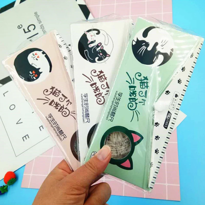 4pcs/pack 18cm Transparent Stationery Four-piece Set Ruler Stationery School Supplies For Students
4pcs/pack 18cm Transparent Stationery Four-piece Set Ruler Stationery School Supplies For Students