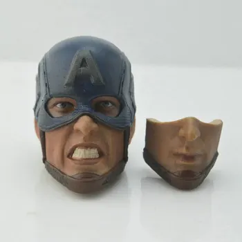 Hot Sales 1/6 Scale Captain America angry Head Carved Chris Evans Head Sculpt with helmet Head Carving 2 faces Toys Accessories
Hot Sales 1/6 Scale Captain America angry Head Carved Chris Evans Head Sculpt with helmet Head Carving 2 faces Toys Accessories