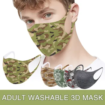 Washable camouflage print mask Adults Earloop Face Mouth Masks Breathable Dust-proof Mouth-muffle Mask Mascarilla Reutilizable
Washable camouflage print mask Adults Earloop Face Mouth Masks Breathable Dust-proof Mouth-muffle Mask Mascarilla Reutilizable