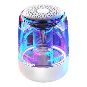 High Stereo C7 Wireless Speaker Subwoofer Portable Colorful Lighting Car Crystal Glass Speaker
High Stereo C7 Wireless Speaker Subwoofer Portable Colorful Lighting Car Crystal Glass Speaker