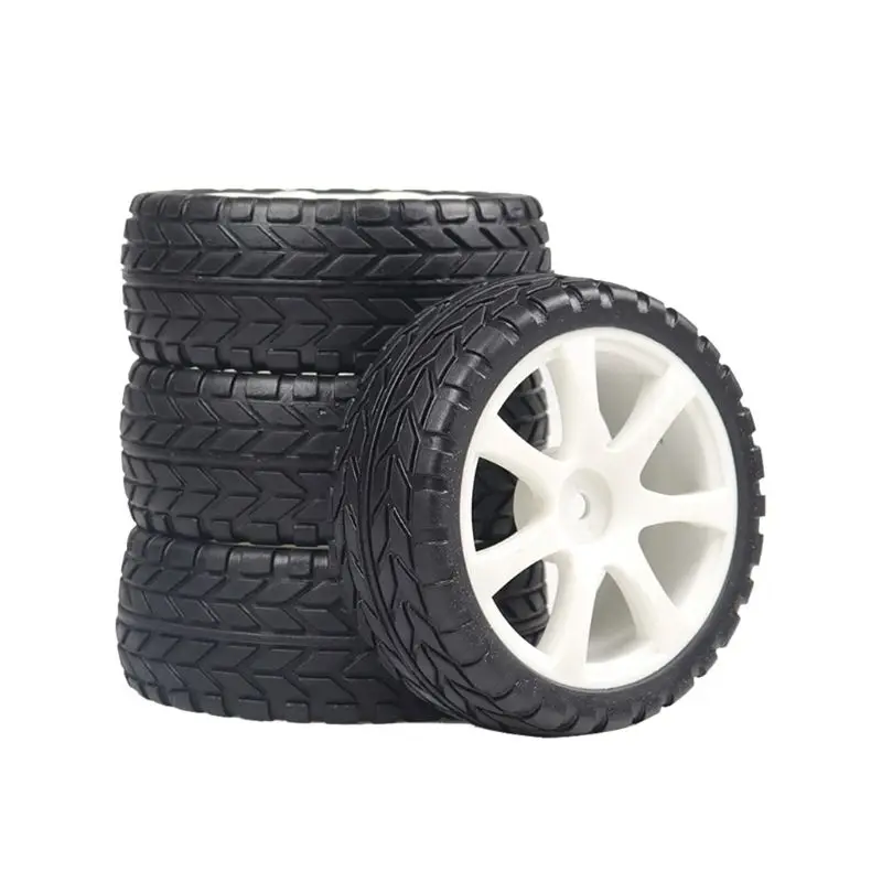 RC Car Models 4PCS Rubber Racing Tires Car On Road Wheel Rim for HSP HPI Spare Parts
RC Car Models 4PCS Rubber Racing Tires Car On Road Wheel Rim for HSP HPI Spare Parts