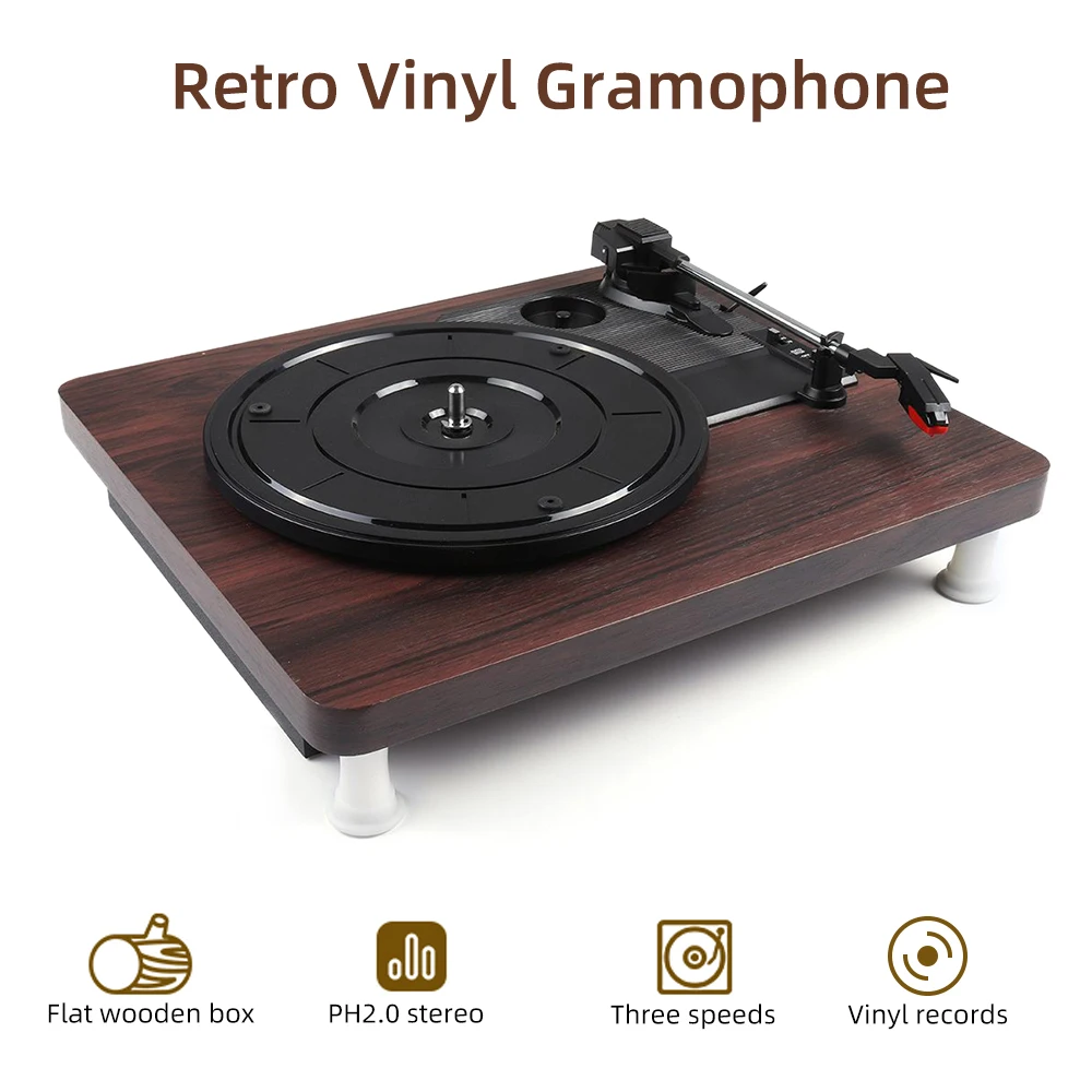33, 45, 78 RPM Record Player Antique Gramophone Turntable Disc Vinyl Audio RCA R/L 3.5mm Output Out USB
33, 45, 78 RPM Record Player Antique Gramophone Turntable Disc Vinyl Audio RCA R/L 3.5mm Output Out USB