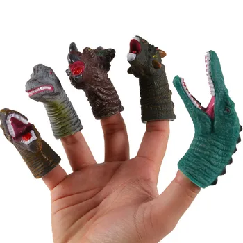 5pcs Soft Vinyl Rubber Animal Head Hand Puppet Figure Toys Gloves Model Gift Dinosaur Hand Puppet Toys For Children
5pcs Soft Vinyl Rubber Animal Head Hand Puppet Figure Toys Gloves Model Gift Dinosaur Hand Puppet Toys For Children