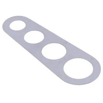 Stainless Steel Pasta Spaghetti Measurer Measure Tool Easy Clearing Pasta Ruler Measuring Tool 4 Serving Portion Kitchen Gadget
Stainless Steel Pasta Spaghetti Measurer Measure Tool Easy Clearing Pasta Ruler Measuring Tool 4 Serving Portion Kitchen Gadget