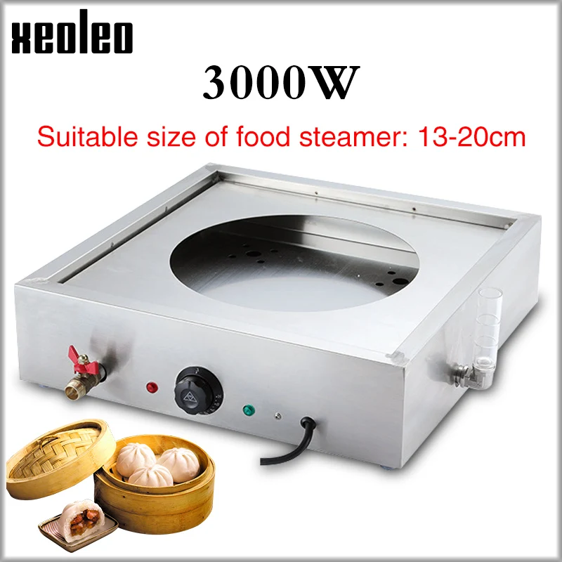 XEOLEO Steamed buns machine Steaming Furnace Electric Steam Boiler Desktop Single Hole Buns Bread Steamed Machine 3000W 220V
XEOLEO Steamed buns machine Steaming Furnace Electric Steam Boiler Desktop Single Hole Buns Bread Steamed Machine 3000W 220V