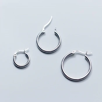 925 Sterling Silver Handmade Horseshoe Button U-shaped Solid Earrings Simple Trendy Earrings Lady's Large Ring Earrings
925 Sterling Silver Handmade Horseshoe Button U-shaped Solid Earrings Simple Trendy Earrings Lady's Large Ring Earrings