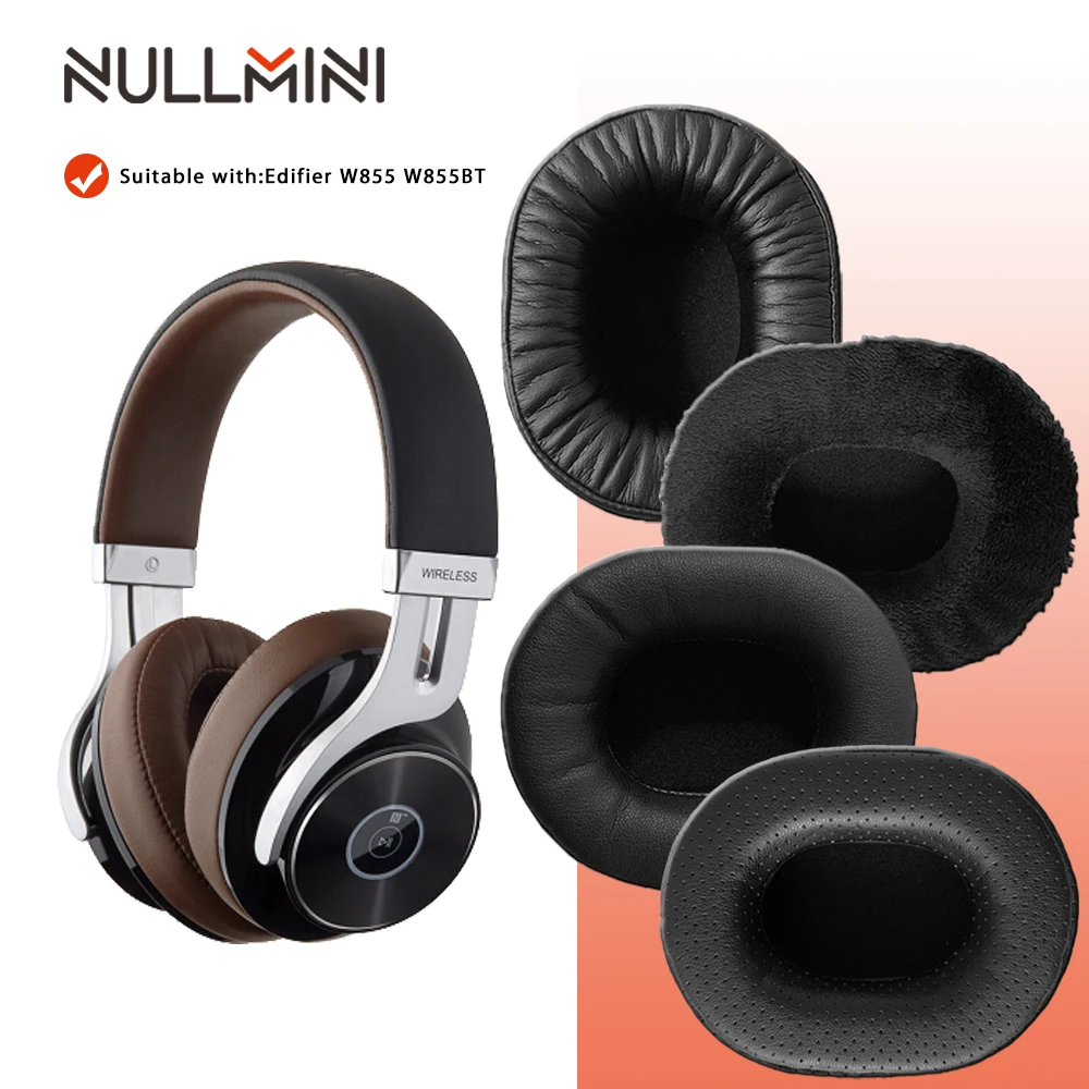 NullMini Сменные амбушюры для Edifier W855 W855BT наушники с эффектом памяти утолщенные