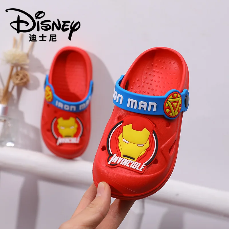 Sandały dziecięce Disney Mickey Minnie Mouse, Spiderman, Iron Man, Captain America - letnie buty chłopięce i dziewczęce na plażę, pantofle dla dzieci - Wianko - 16