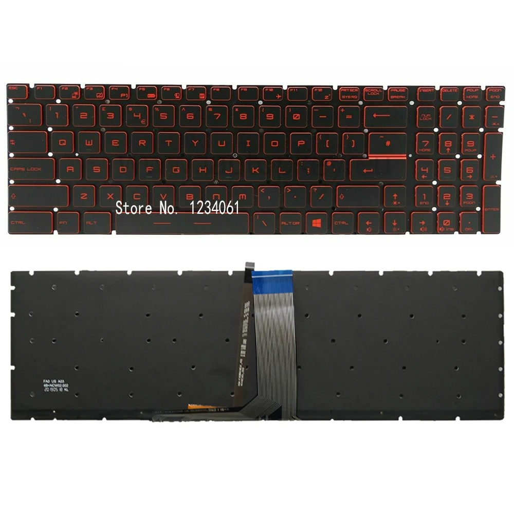 Новая клавиатура для ноутбука MSI GL72M GL62 GL72 6QC 6QD 6QF GV62VR GL62MVR GV72VR GL63 GL73 GL62M с английской подсветкой
Новая клавиатура для ноутбука MSI GL72M GL62 GL72 6QC 6QD 6QF GV62VR GL62MVR GV72VR GL63 GL73 GL62M с английской подсветкой