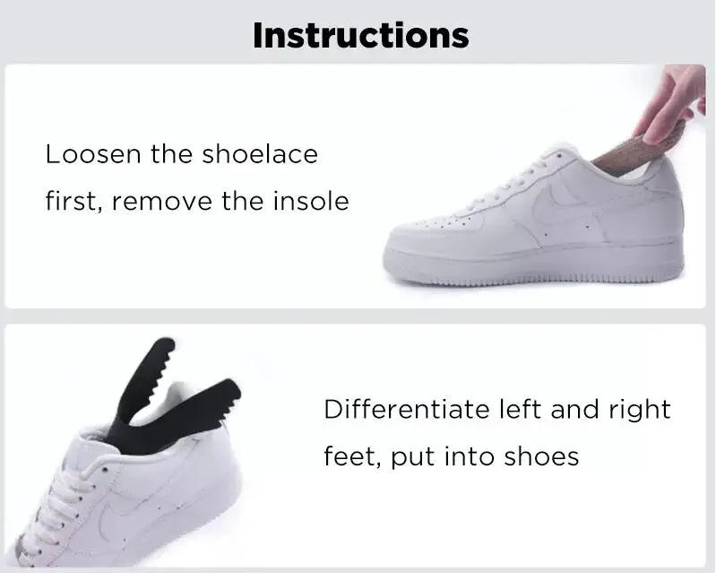 Xiaomi Mijia Aishoes Toe Cap Anti-crease Artifact Wrinkle protection Fit breathable No foreign body sensation Sneaker Shield (6)