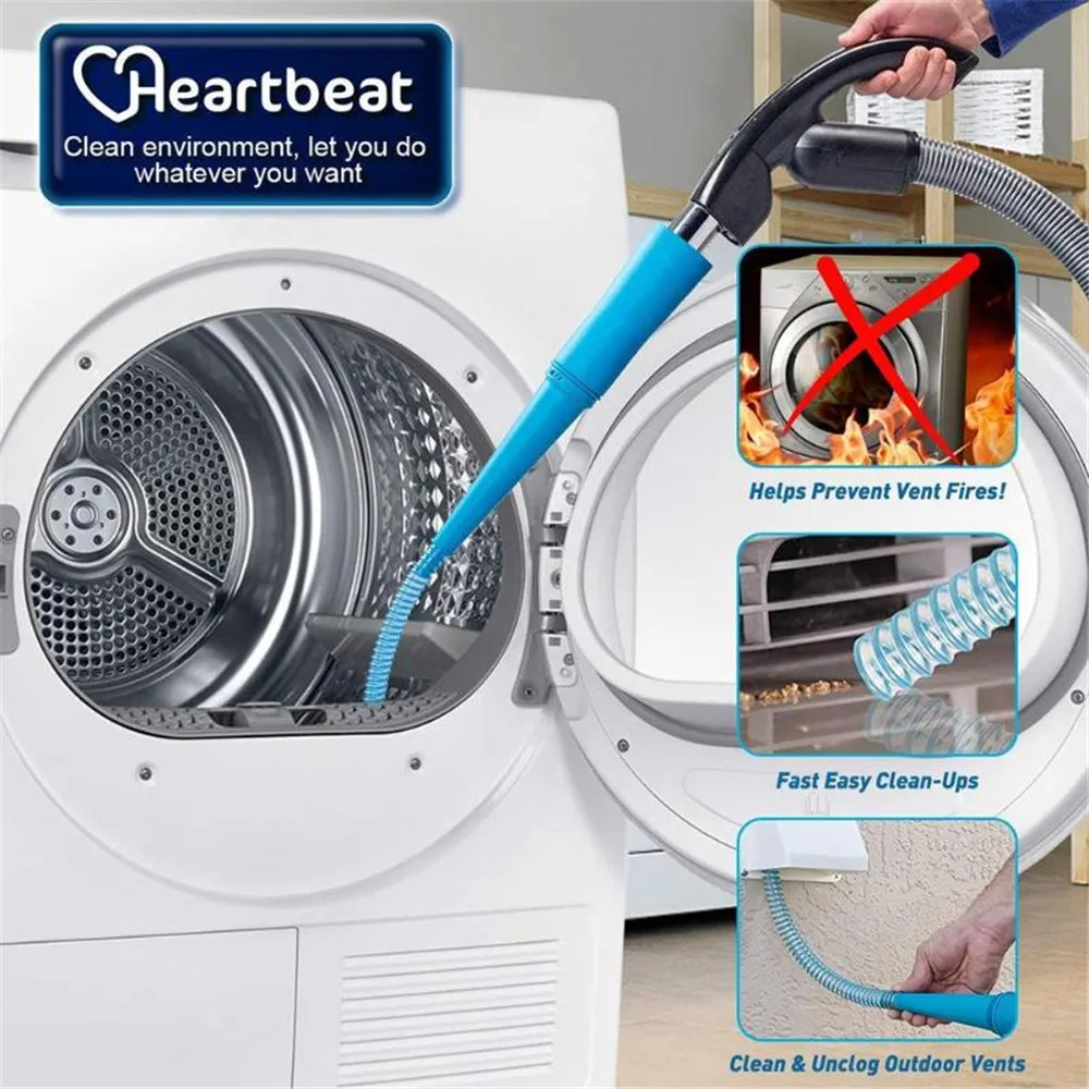 Universal Dryer Vent Vacuum Cleaner Attachment Dust Cleaner Pipe Vacuum Lint Hoses for Lint Lizard
Universal Dryer Vent Vacuum Cleaner Attachment Dust Cleaner Pipe Vacuum Lint Hoses for Lint Lizard