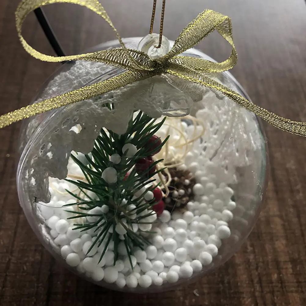High Transparent Hollow Ball Christmas Tree Ball Baubles Hanging Pendant Ornament for Home Christmas Party Wedding Decoration
High Transparent Hollow Ball Christmas Tree Ball Baubles Hanging Pendant Ornament for Home Christmas Party Wedding Decoration