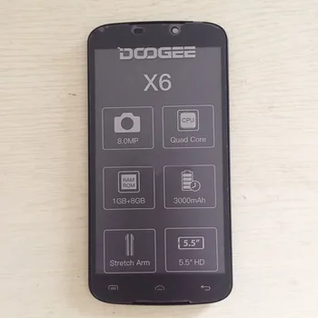 5.5'' For Doogee X6/X6 Pro 1280X720 LCD Display +Touch Screen Digitizer Sensor Assembly Replacement Complete With Frame
5.5'' For Doogee X6/X6 Pro 1280X720 LCD Display +Touch Screen Digitizer Sensor Assembly Replacement Complete With Frame