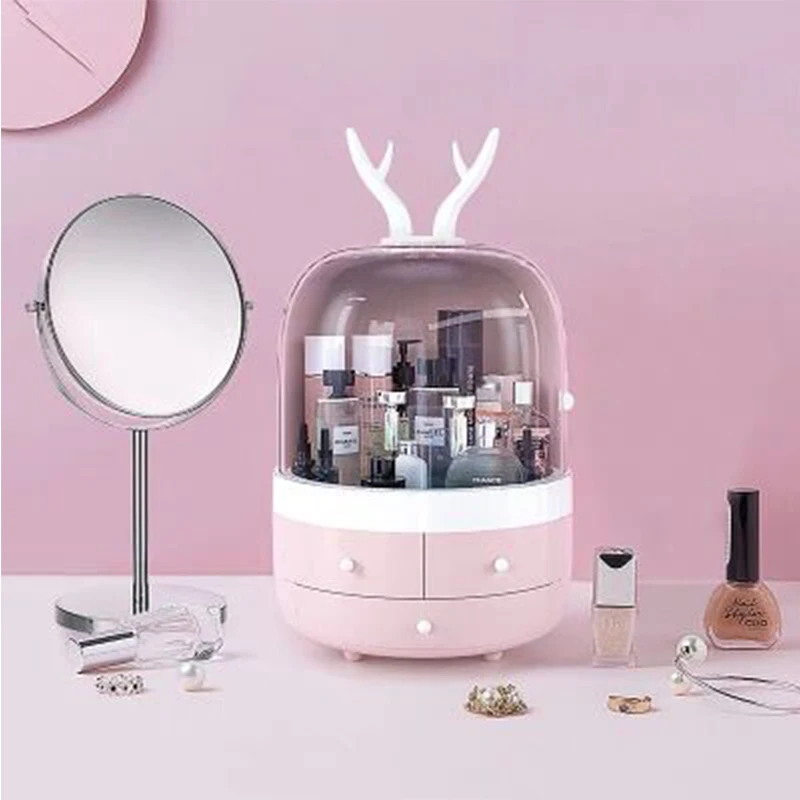 Waterproof Cosmetic Storage Bins Transparent Makeup Organizer Antler Acrylic Jewelry Box Drawer Desktop Organizer
Waterproof Cosmetic Storage Bins Transparent Makeup Organizer Antler Acrylic Jewelry Box Drawer Desktop Organizer