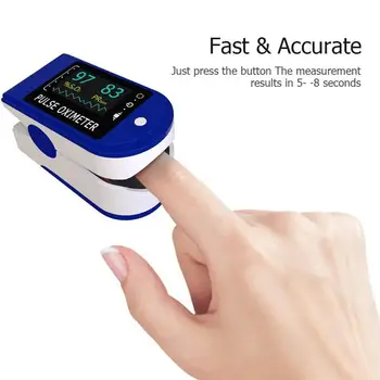 Finger Oximeter Oxygen Saturation Monitor Blood Oxygen Monitor Finger pulse Low Battery Voltage Heart Rate
Finger Oximeter Oxygen Saturation Monitor Blood Oxygen Monitor Finger pulse Low Battery Voltage Heart Rate