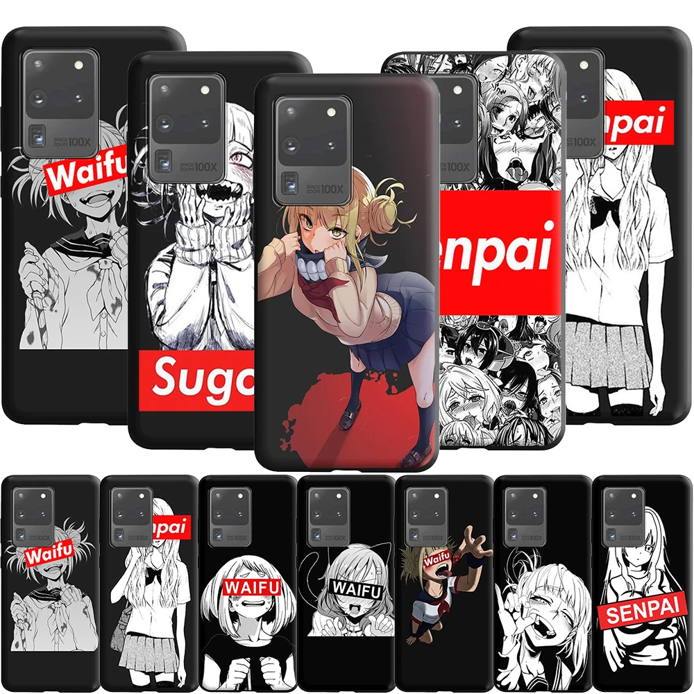 Силиконовый чехол Sugoi Senpai Anime Waifu для Samsung Galaxy Note 20 10 9 8 S20 Fe S10 S10E S9 S8 Plus Ultra Lite S7 Edge |