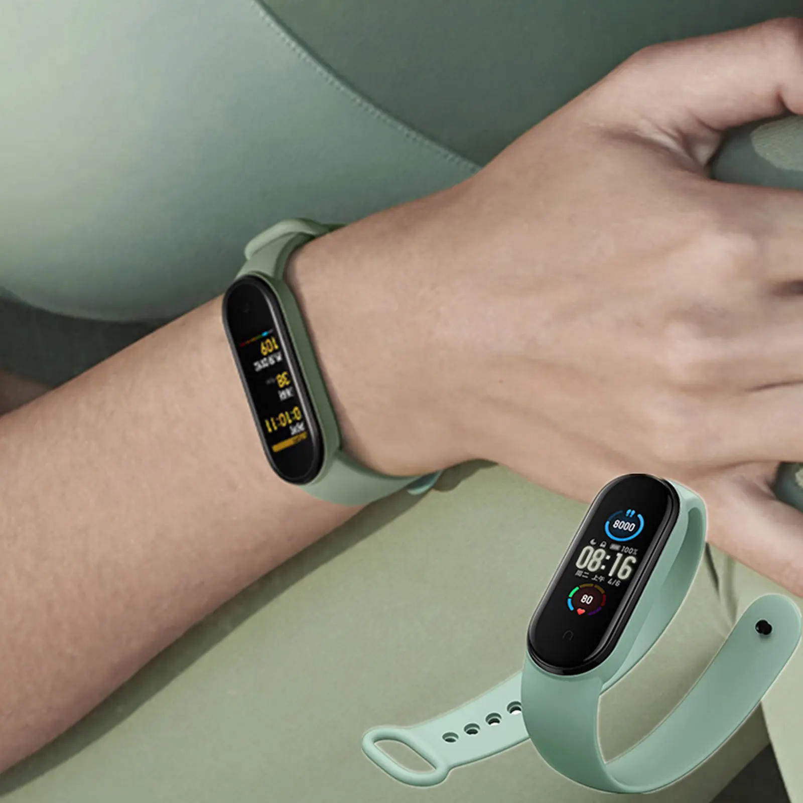10PCS Strap for Mi Band 5 6 Soft Silicone Adjustable Replacement Smartwatch Wristband Compatible with Xiaomi Mi Band 5 6
10PCS Strap for Mi Band 5 6 Soft Silicone Adjustable Replacement Smartwatch Wristband Compatible with Xiaomi Mi Band 5 6