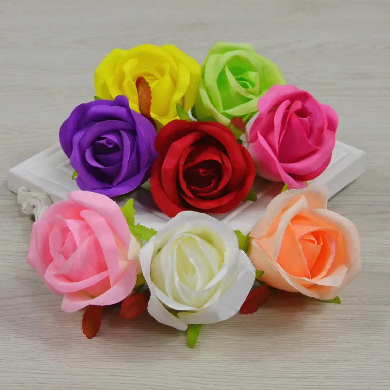 6cm 10pcs Artificial silk rose flower head for diy wedding home garden decoration flowers bouquet accessories wreath diy gifts
6cm 10pcs Artificial silk rose flower head for diy wedding home garden decoration flowers bouquet accessories wreath diy gifts
