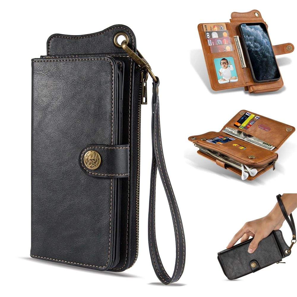 Magnetic Detachable Zipper Wallet Cash Pocket Card Slots Protective Case For iPhone 11 Pro Max Case XS Max XR 7 8 Plus 11Pro XS
Magnetic Detachable Zipper Wallet Cash Pocket Card Slots Protective Case For iPhone 11 Pro Max Case XS Max XR 7 8 Plus 11Pro XS
