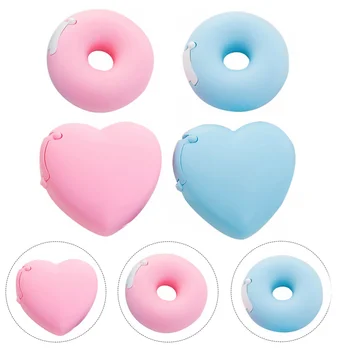 2pcs Tape Cutter Portable Creative Cartoon Heart And Donut Lovely Tape Holder Tape Dispenser Student Stationery for Girls Office
2pcs Tape Cutter Portable Creative Cartoon Heart And Donut Lovely Tape Holder Tape Dispenser Student Stationery for Girls Office