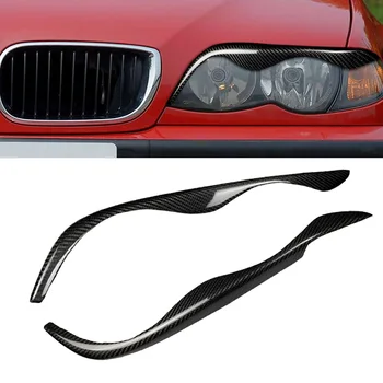 2 Pcs/lot Carbon Fiber Car Headlight Eyebrow Trim Cover Eye Lid For BMW 3 Series E46 1999-2004 Car Styling replace car accessor
2 Pcs/lot Carbon Fiber Car Headlight Eyebrow Trim Cover Eye Lid For BMW 3 Series E46 1999-2004 Car Styling replace car accessor