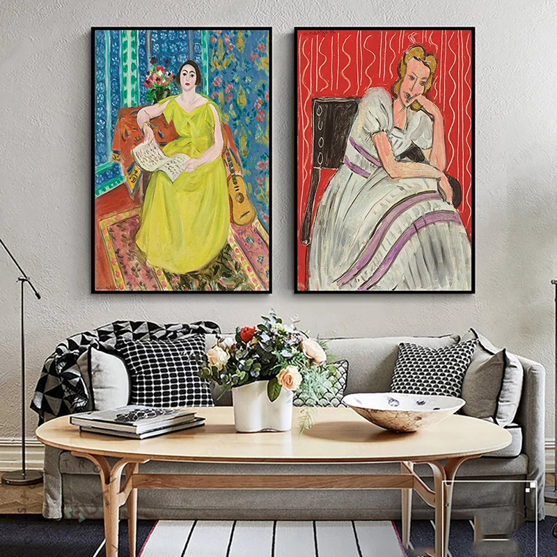 Famous Abstract Oil Painting By Henri Matisse Wall Art Canvas Posters and Prints for Living Room Bedroom Home Wall Picture Decor
Famous Abstract Oil Painting By Henri Matisse Wall Art Canvas Posters and Prints for Living Room Bedroom Home Wall Picture Decor