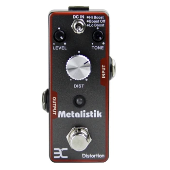 ENO EX Metalisk TC-11 Heavy distortion Sturdy metal construction Three controllers (Volume, Tone and Dist) True bypass
ENO EX Metalisk TC-11 Heavy distortion Sturdy metal construction Three controllers (Volume, Tone and Dist) True bypass