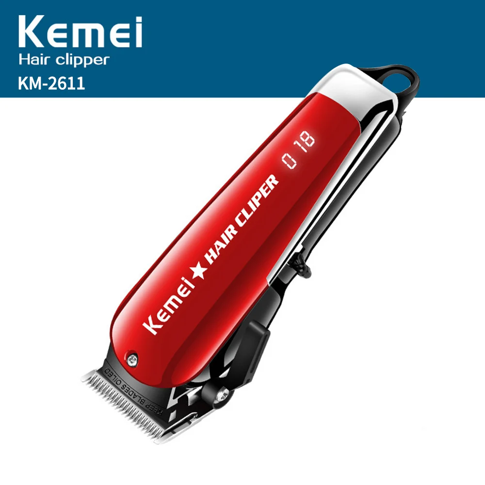 Kemei 5W Barber Powerful Hair Clipper Professional Hair Trimmer for Men Electric Cutter Hair Cutting Machine Haircut Salon Mower
Kemei 5W Barber Powerful Hair Clipper Professional Hair Trimmer for Men Electric Cutter Hair Cutting Machine Haircut Salon Mower