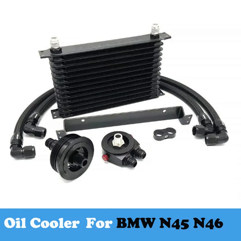 1 комплект масляного радиатора для BMW N45 N46 масляный радиатор двигателя черный шланг из нержавеющей стали в оплетке
1 комплект масляного радиатора для BMW N45 N46 масляный радиатор двигателя черный шланг из нержавеющей стали в оплетке