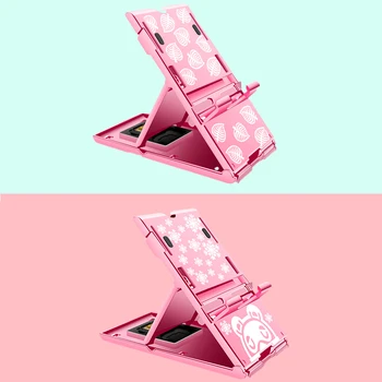 Animal Crossing Nintend Switch Game Console Stand Portable Adjustable Mobie Phone Pad Holder for Nintendo Switcth Accessories 
Animal Crossing Nintend Switch Game Console Stand Portable Adjustable Mobie Phone Pad Holder for Nintendo Switcth Accessories