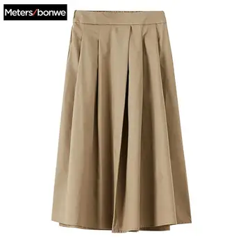 Metersbonwe Summer Women Vintage Mid-length Skirt New Casual Korean Version Trend Chic Students for Office Lady
Metersbonwe Summer Women Vintage Mid-length Skirt New Casual Korean Version Trend Chic Students for Office Lady