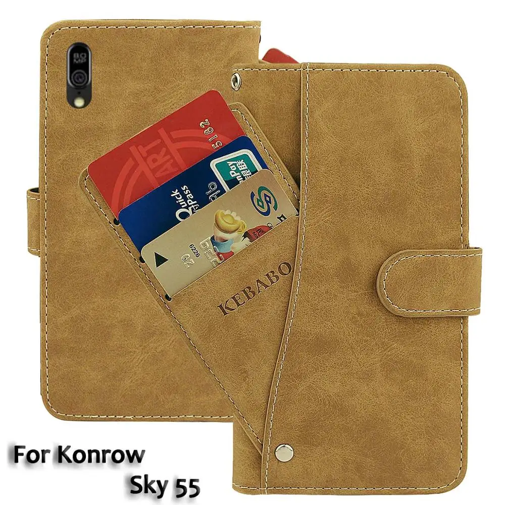 Vintage Leather Wallet Konrow Sky 55 Case 5.5" Flip Luxury Card Slots Cover Magnet Phone Protective Cases Bags
Vintage Leather Wallet Konrow Sky 55 Case 5.5" Flip Luxury Card Slots Cover Magnet Phone Protective Cases Bags