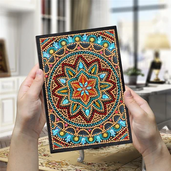 AZQSD Special Shaped A5 Notebook 5D Diamond Painting Religious Mandala DIY Embroidery Picture Of Rhinestones Gift 
AZQSD Special Shaped A5 Notebook 5D Diamond Painting Religious Mandala DIY Embroidery Picture Of Rhinestones Gift