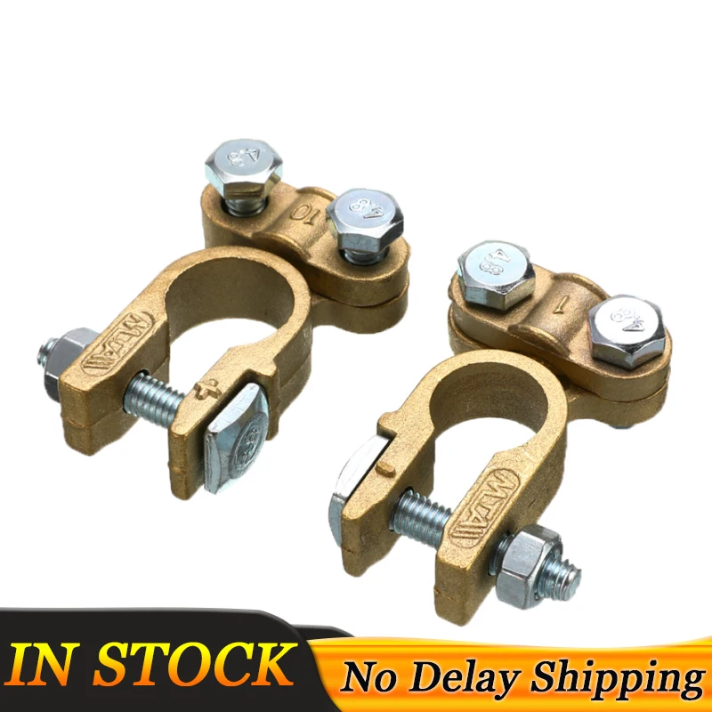 2pcs Heavy Duty Positive & Negative Universal Battery Terminals Connectors Switch Clamps Quick Release For Ship Boat Yacht RV
2pcs Heavy Duty Positive & Negative Universal Battery Terminals Connectors Switch Clamps Quick Release For Ship Boat Yacht RV