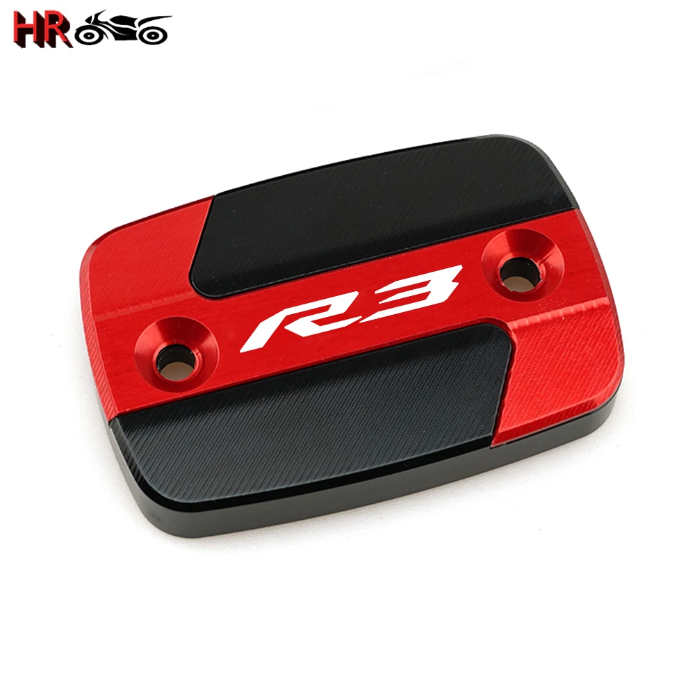 

For Yamaha YZF-R3 YZFR3 R3 2015 -2022 2020 Motorcycle CNC Aluminum High Quality Front Brake Fluid Reservoir Cap Cylinder Cover