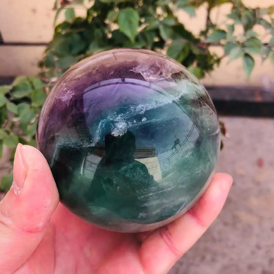 MOKAGY 70mm-90mm Raw Natural Fluorite Quartz Ball Crystal Mineral Healing Stone Sphere 1pc
MOKAGY 70mm-90mm Raw Natural Fluorite Quartz Ball Crystal Mineral Healing Stone Sphere 1pc